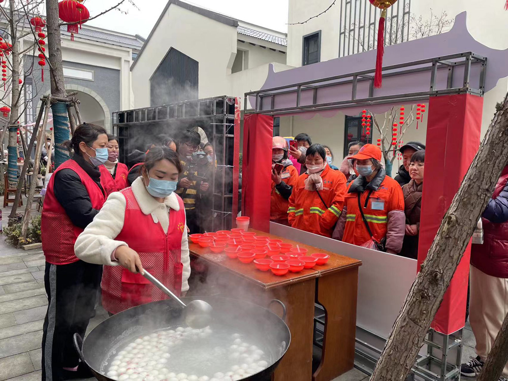 “千燈宋福 喜樂元宵”活動現場。建德市委宣傳部供圖