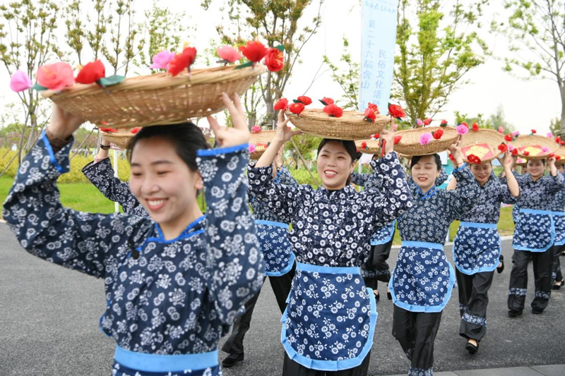 祈福儀式。沈勇強攝