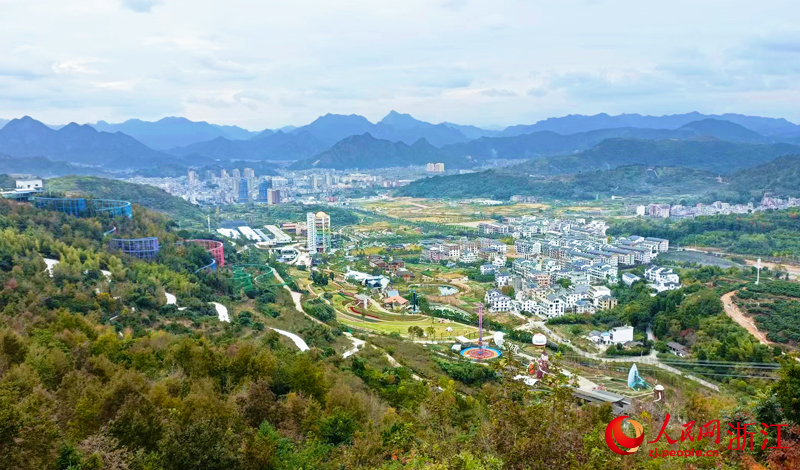 浙江鄉村景象。人民網 劉欣蔚攝