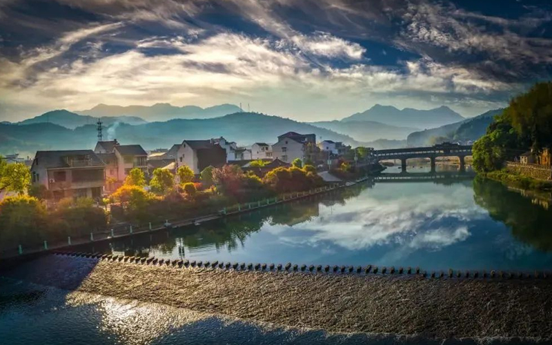 龍泉美麗鄉村。陳水松攝