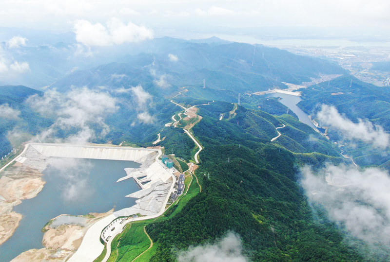 寧海抽水蓄能電站。常國慶攝