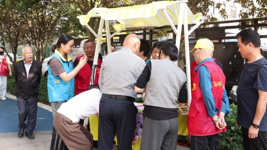 溫州瑞安市首個老年人認知癥記憶公園開園。瑞安市委宣傳部供圖